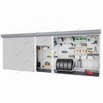 Шкаф для паркинга 2300х4650х900