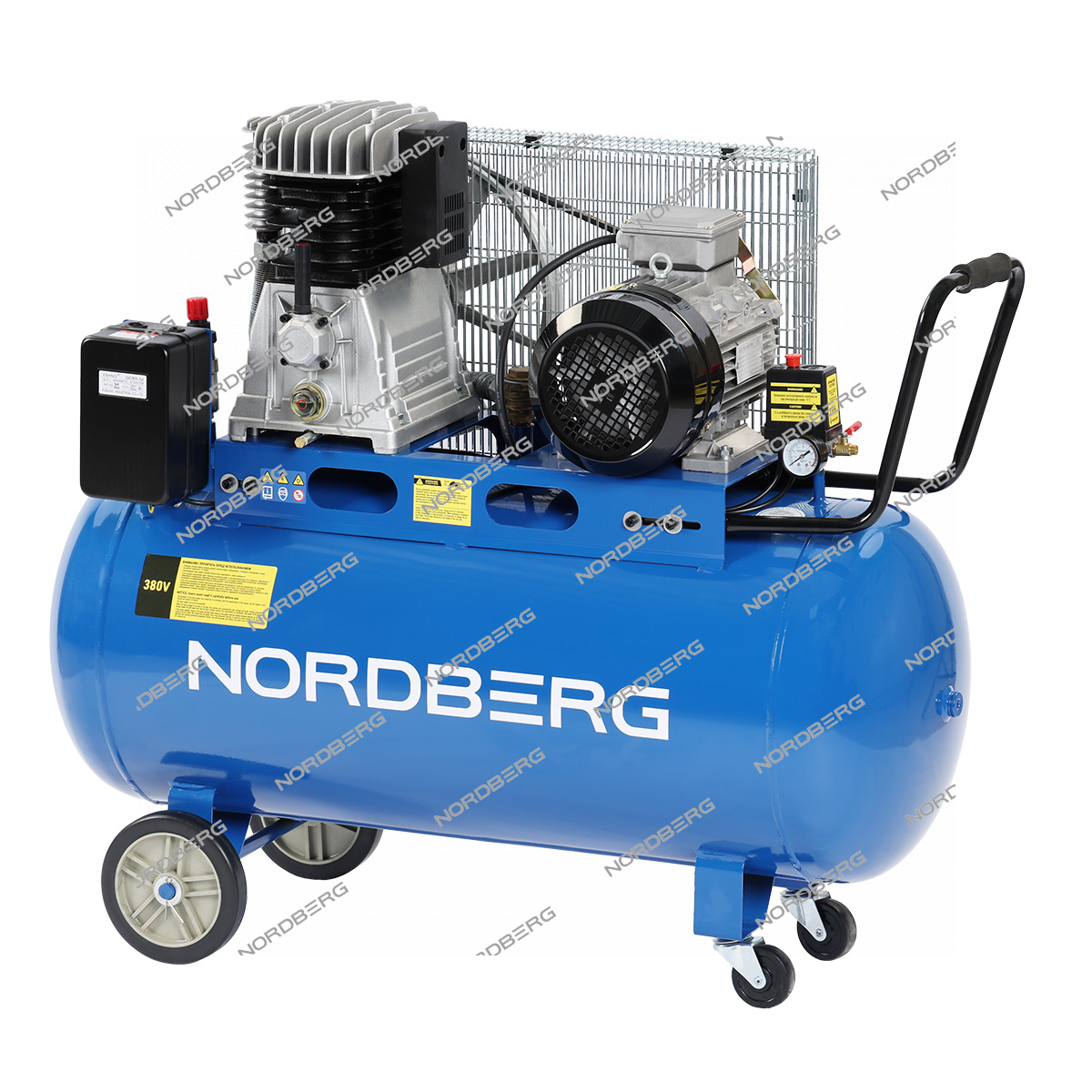 Компрессор поршневой с ременным приводом, объем 200 л NORDBERG ECO NCE200/660