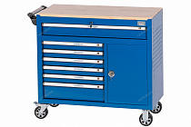 Тележка инструментальная, 7 выдвижных ящиков