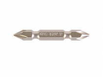 Насадка (бита) Phillips двухсторонняя 1/4" L=100мм PH1
