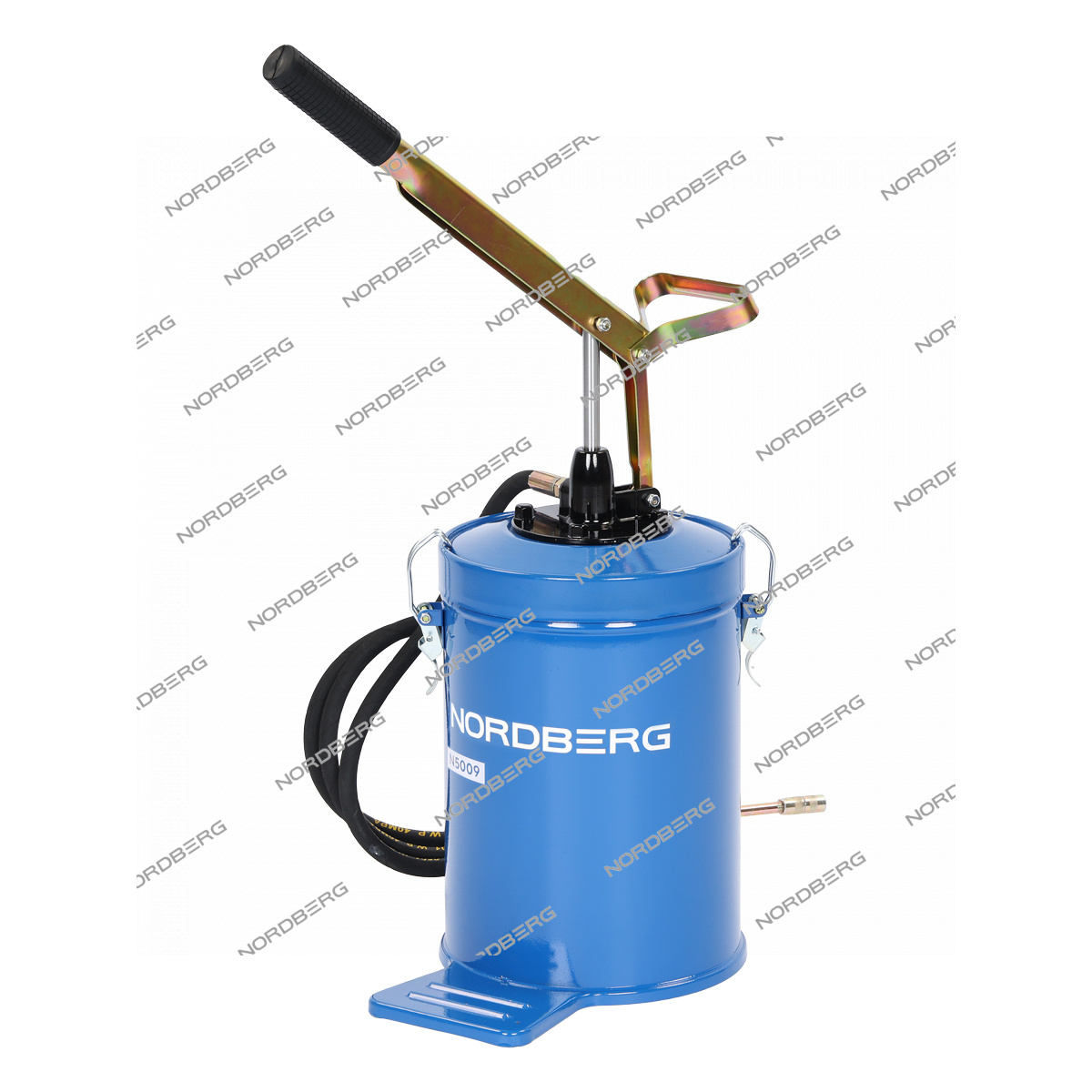 Установка для раздачи густой смазки ручная, 8 л NORDBERG N5009