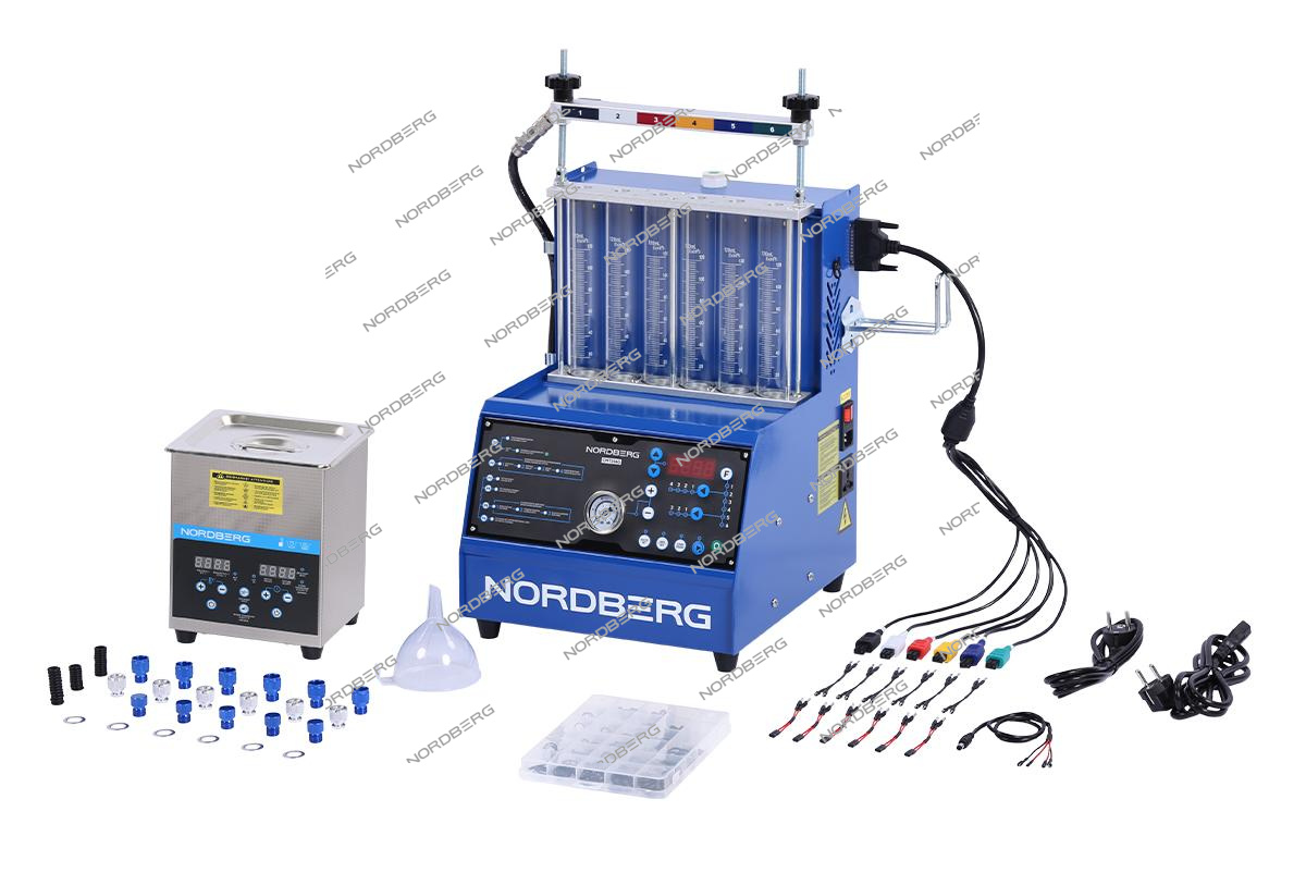 Установка для тестирования и очистки форсунок NORDBERG CMT31AG CMT6