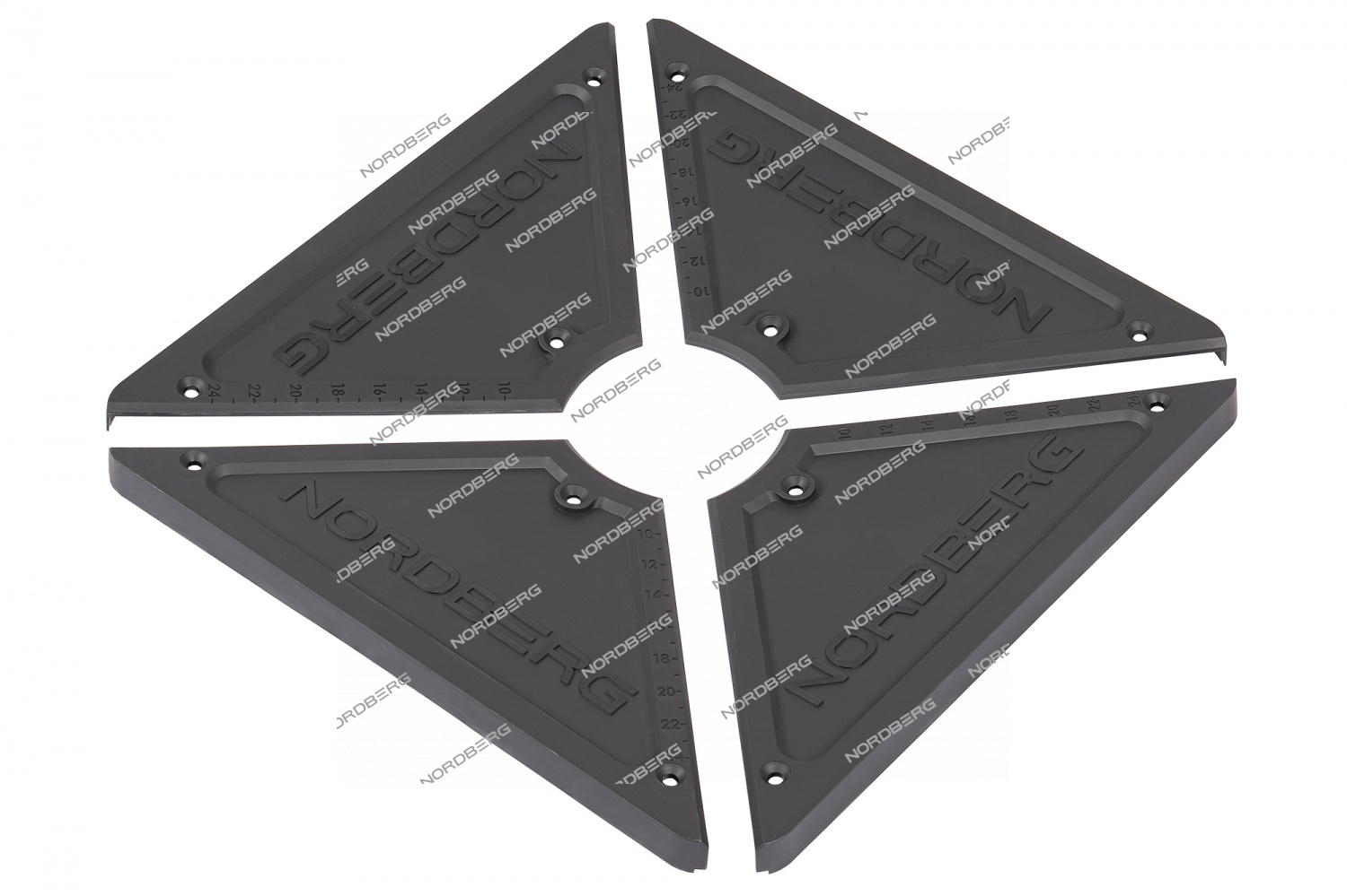 Накладки пластиковые на стол 24'' для 4639 (комплект) NORDBERG 01-00002299