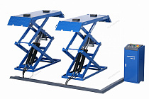 Подъемник ножничный низкопрофильный 4 т, 380 В