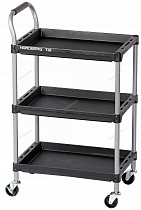 Тележка инструментальная, 3 пластиковые полки