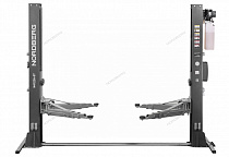 Подъемник двухстоечный 5 т, нижняя синхронизация, с электростопорами, 380 В, серый