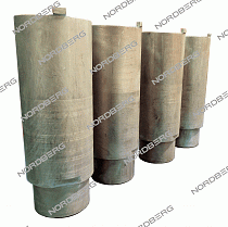 Комплект проставок рамных авто для NORDBERG N4123A-5T (4 шт.)