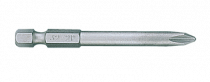 Насадка (бита) Phillips для шуруповерта 1/4” L=100мм PH2