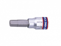 Насадка (бита) торцевая   HEX 1/4” L=37мм 4 мм