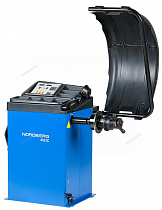 Станок балансировочный с ручным вводом параметров, синий