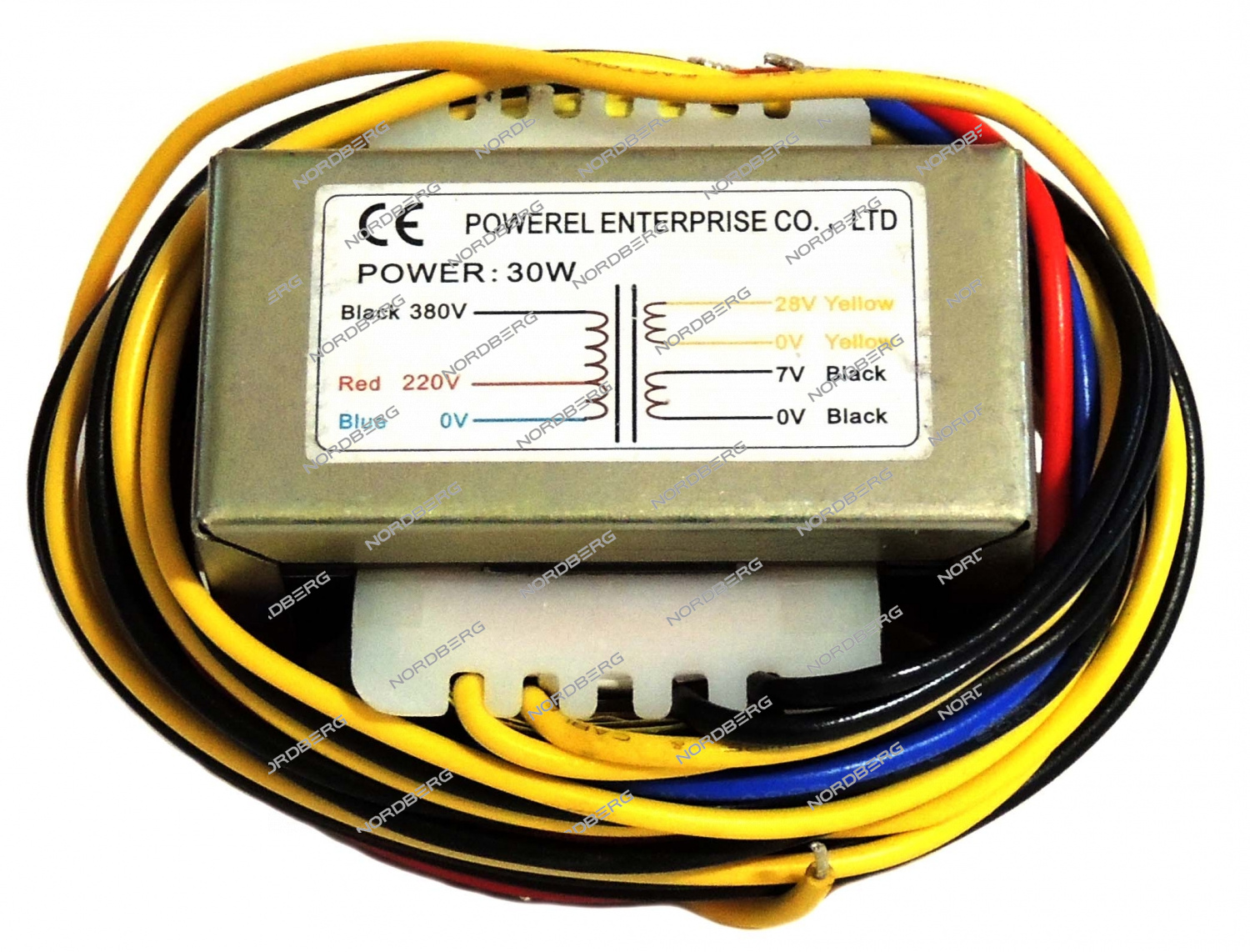 Трансформатор 30W для WS6 NORDBERG 000010640