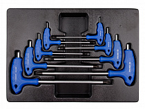 Набор L-образных шестигранных ключей, ложемент 