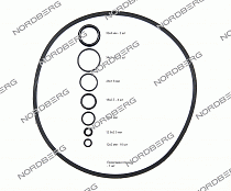 Ремкомплект прокладки для NORDBERG 2379 (c 2018)