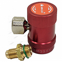 Муфта быстросъемная R134a высокое давление, красная