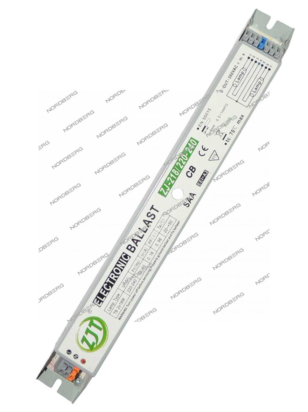 Дроссель для люминесцентных ламп 18w для ОСК NORDBERG 000004051