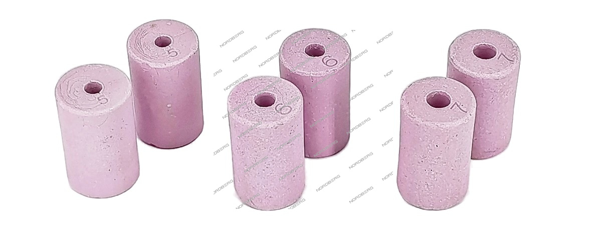 Сопла керамические для NS3 с 2023 г. (комплект 6шт.) NORDBERG 01-00019900