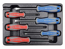 Набор отверток, ложемент, 6 предметов 