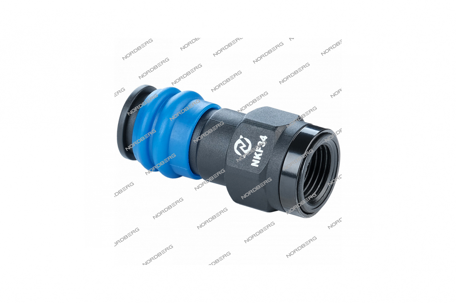 Разъем композитный "мама" быстросъемный - резьба F1/2" NORDBERG NKF34