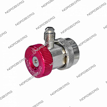 Муфта быстросъемная R134a высокое давление, красная