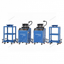 Вибростенд для диагностики подвески с поворотной площадкой и фонариком