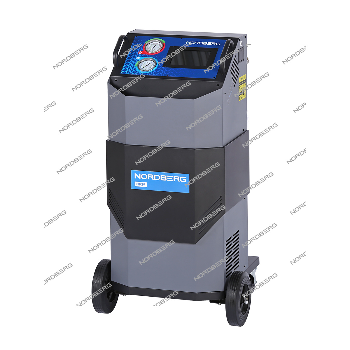 Установка автомат для заправки кондиционеров автобусов с автоматическим впрыском масла NORDBERG NF39_V2