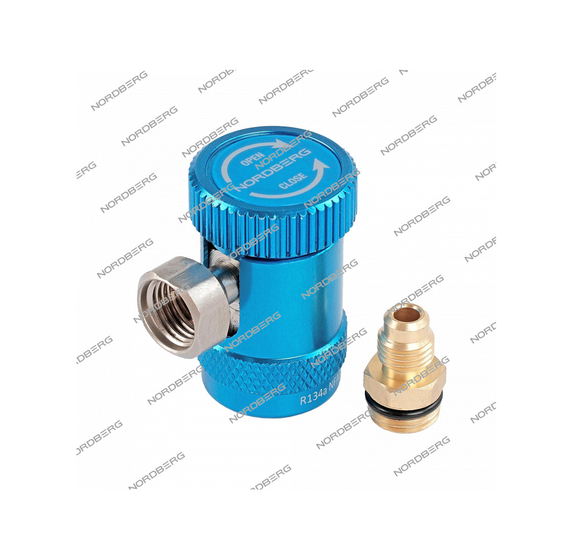 Муфта быстросъемная R134a низкое давление (синяя) NFA3L