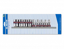 Комплект торцевых головок 1/4”