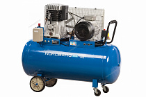 Компрессор поршневой с ременным приводом, объем 200 л 