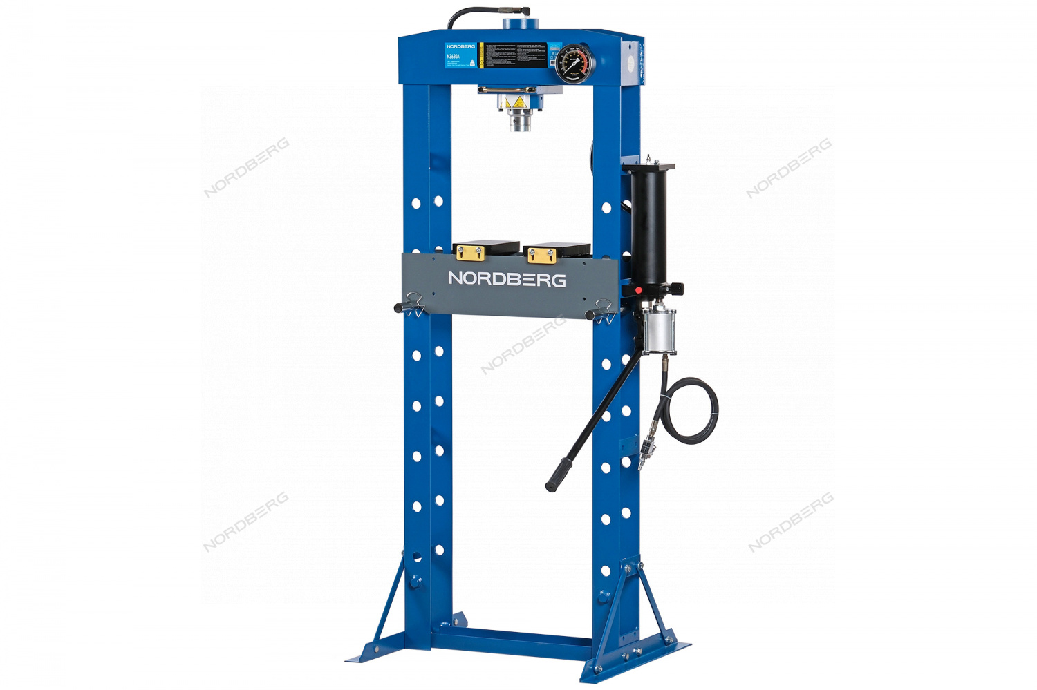Пресс гидравлический, 30 т, пневмопривод