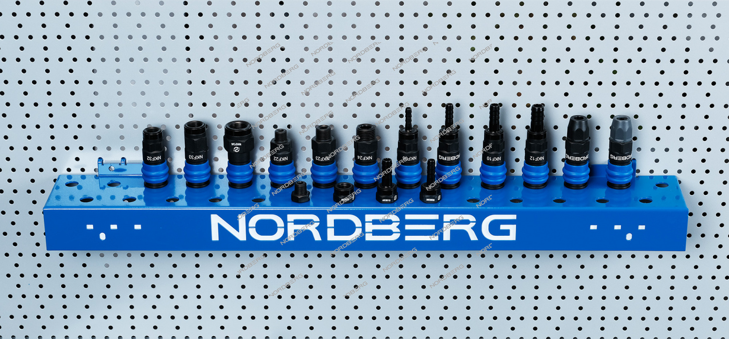 Стенд демонстрационный для быстросьемных фитингов (New) NORDBERG 