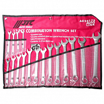 Набор ключей комбинированных 8-27мм 17 предметов в сумке 