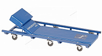 Лежак подкатной с подъемным подголовником 