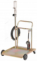 Установка для раздачи масла из бочек 200 л, с тележкой