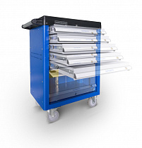 Тележка инструментальная 6 полок