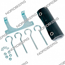 Шторка защитная с монтажным комплектом (2 шт) для подъемника N4122HE-6B (высота 4,8 м)