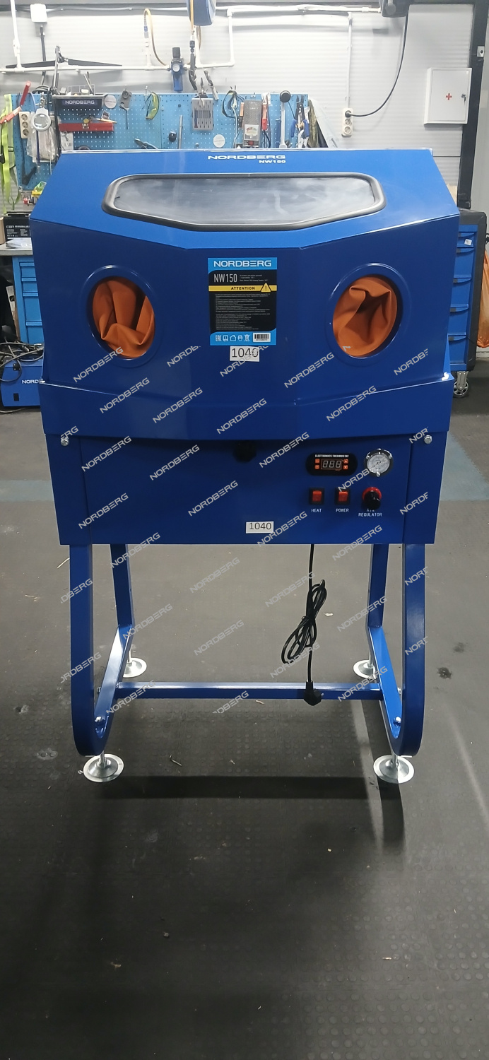 Установка для мойки деталей с подогревом, закрытая NORDBERG NW150 RM 1040 S/N 251221781007