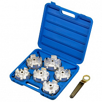 Набор съёмников масляных фильтров, 7 предметов 