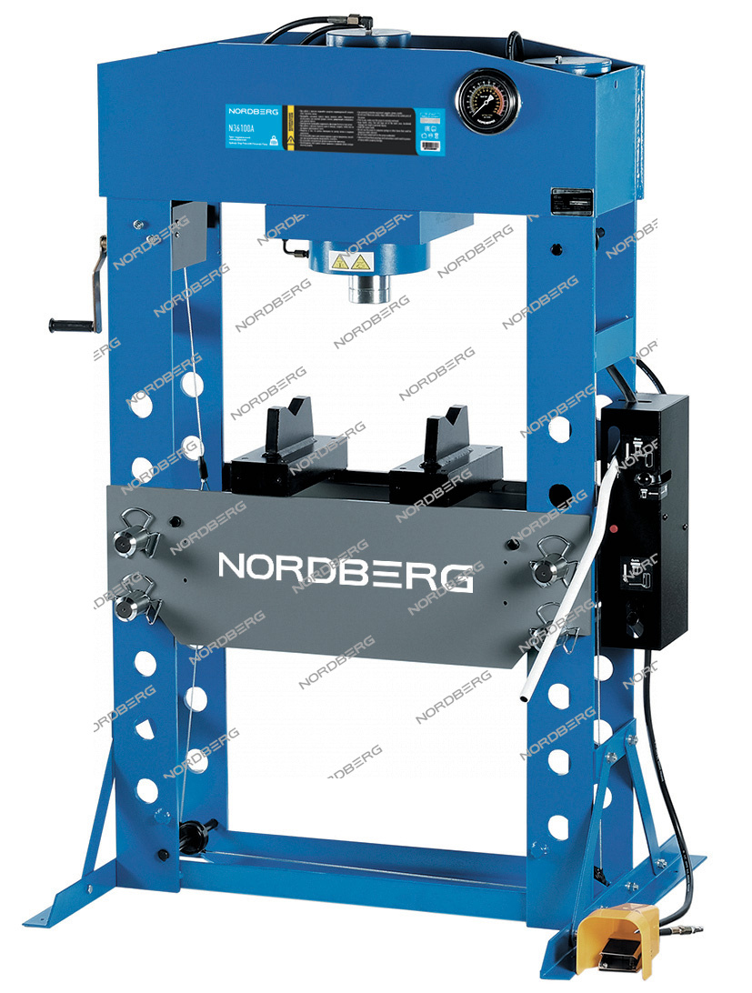 Пресс напольный пневмогидравлический, 100 т N36100A