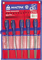 Набор напильников, 5 предметов 