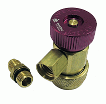 Муфта быстросъемная с вентилем, высокого давления, фреон R1234yf