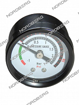 Манометр давления в баке для NORDBERG 2379-C, 2379-BC