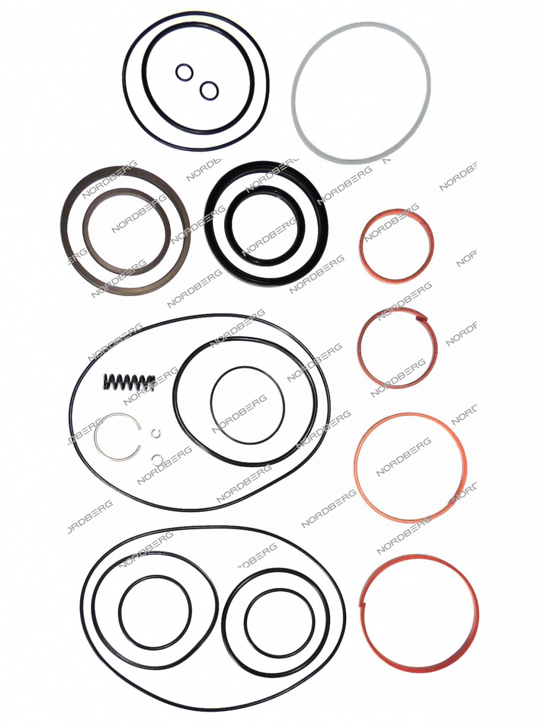 Ремкомплект цилиндра с XTP для домкрата N302 NORDBERG 000002040