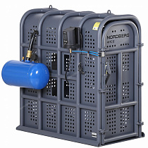 Клеть для накачки грузовых колес