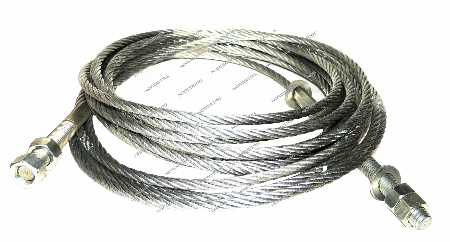Трос для подъемника N4123H-4,5T/ N4123H-4,5E NORDBERG N4123H-4,5T/E#RO