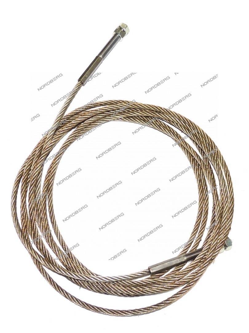 NORDBERG ЗАПЧАСТЬ ТРОС для подъемника 4120A-4T (L=8700мм)