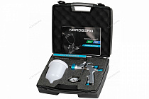 Краскопульт LVMP с верхним бачком, сопло 1,8 мм, пластиковый кейс