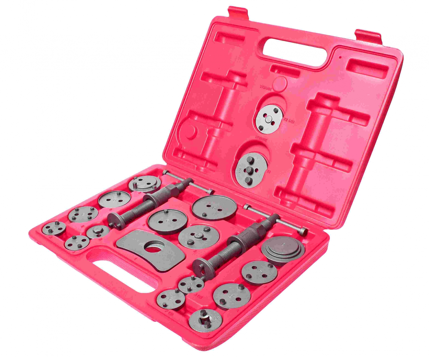 Набор для обслуживания тормозных цилиндров (в кейсе) 21 предмет