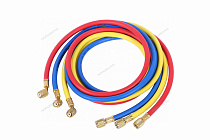 Шланг заправочный для фреона, 1,8 м (комплект 3 шт.)