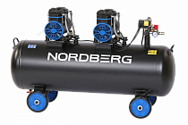 Компрессор безмасляный 220 В, ресивер 135 л, 500 л/мин