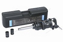 Пневмогайковерт ударный 1", 3600 Нм, в кейсе с головками 32 и 33 мм